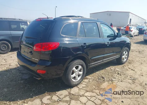 2007 Hyundai Santa Fe Gls из США, поврежденный, VIN 5NMSG13D37H106624